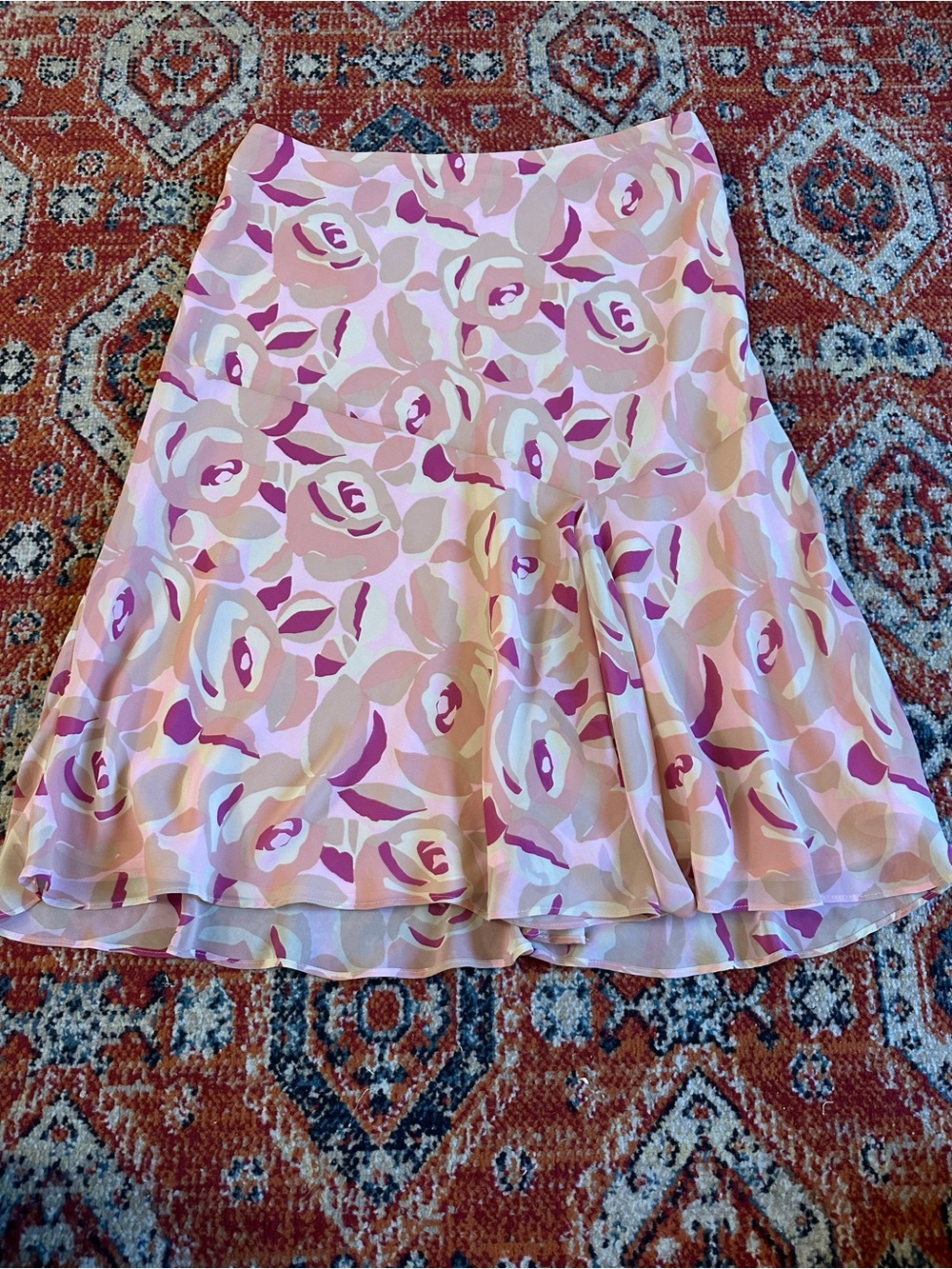 Pink skirt